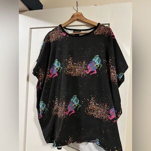 Nooworks Circle Dress in Cosmic Ladies Print